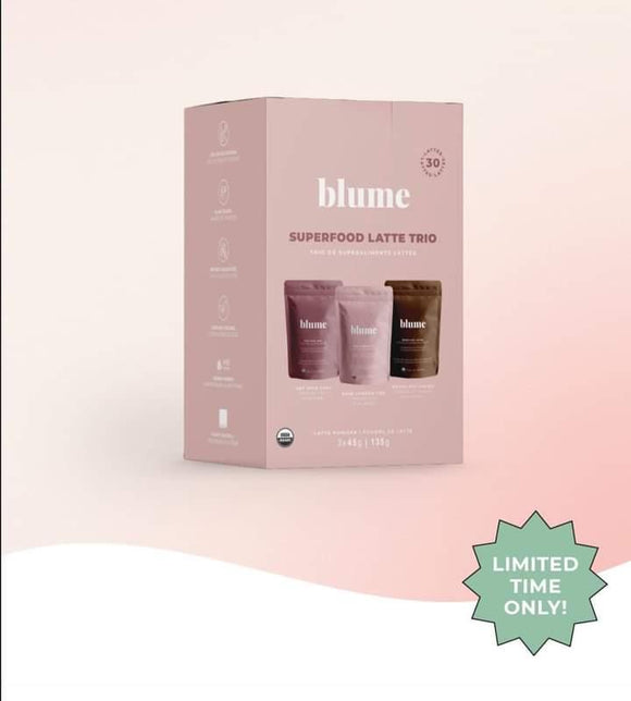 Blume - Super Food Latte Trio