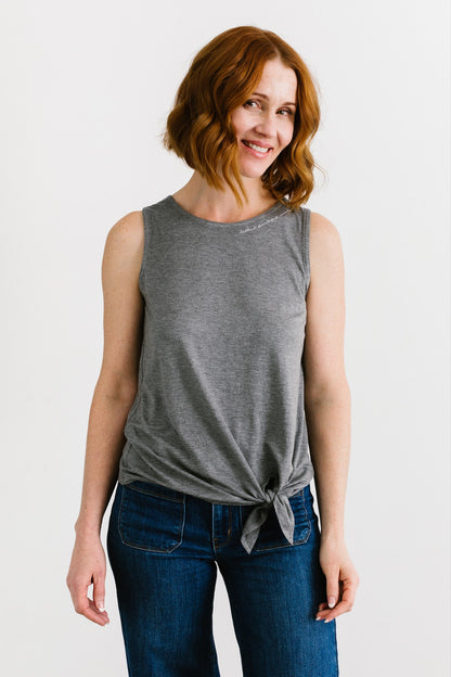 The Roster - Collect Beautiful Moments Grey Tank