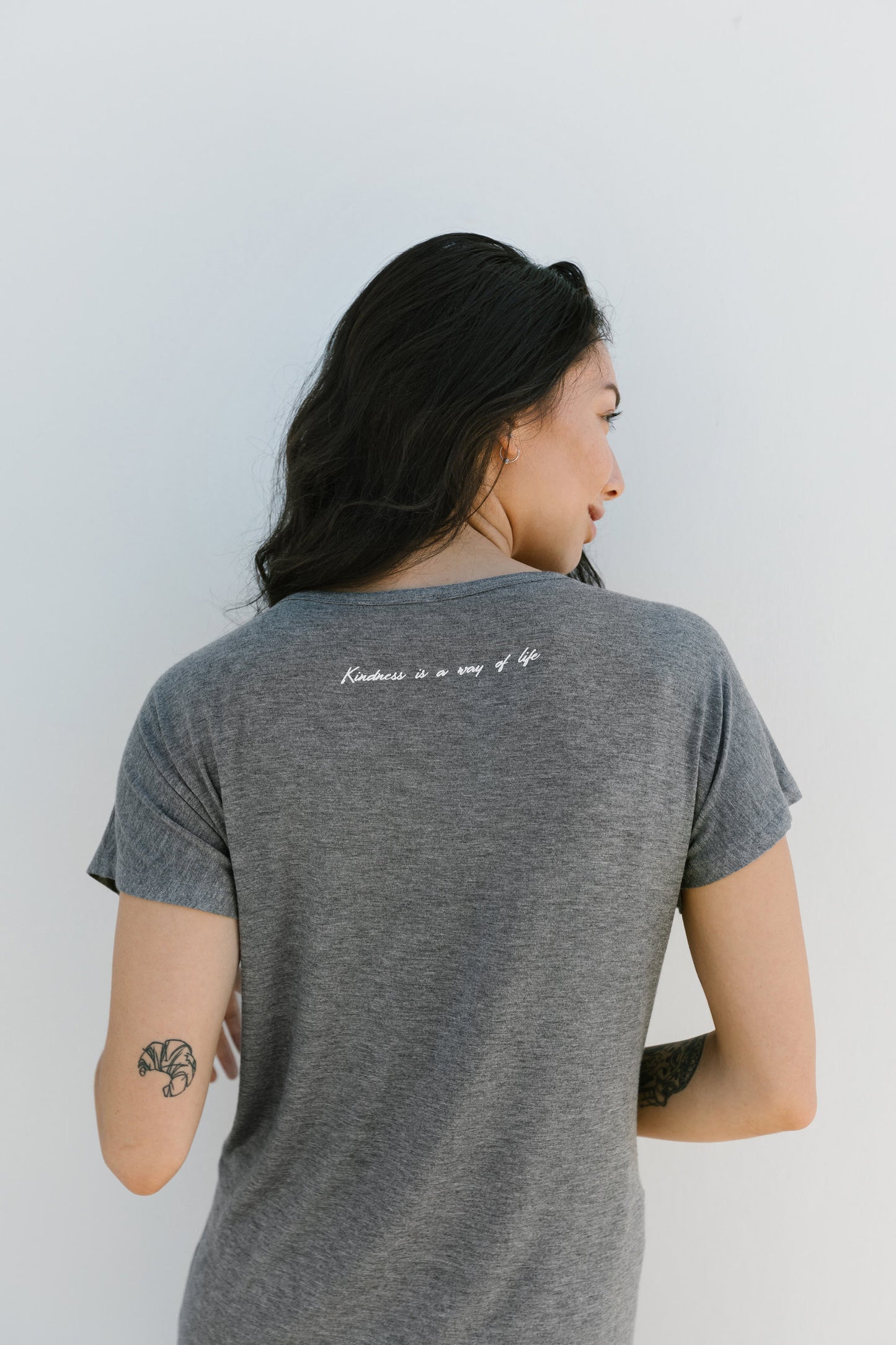 The Roster - “ Kindness Is A Way Of Life “ Grey T-Shirt