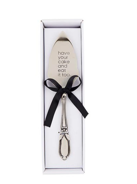 Town & Country - Have Your Cake And Eat It Too - Cake Server Gift Box
