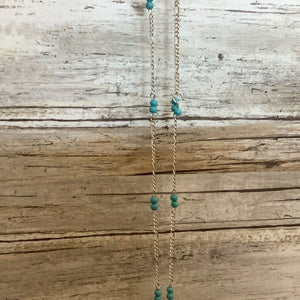 Standout Boutique - Beaded Silver Necklaces