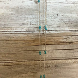 Standout Boutique - Beaded Silver Necklaces
