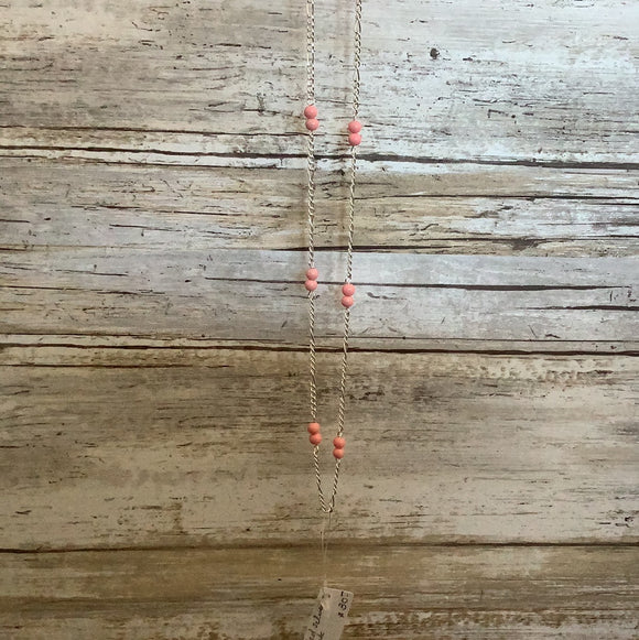 Standout Boutique - Beaded Silver Necklaces