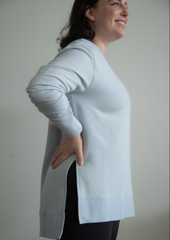 The Roster - Movement Pullover Powder Blue